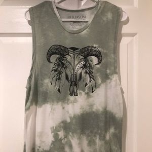 FIFTH SUN Tye dye tank